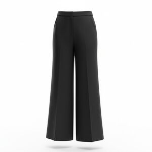 Express High-Rise Wide-Leg Black Trousers